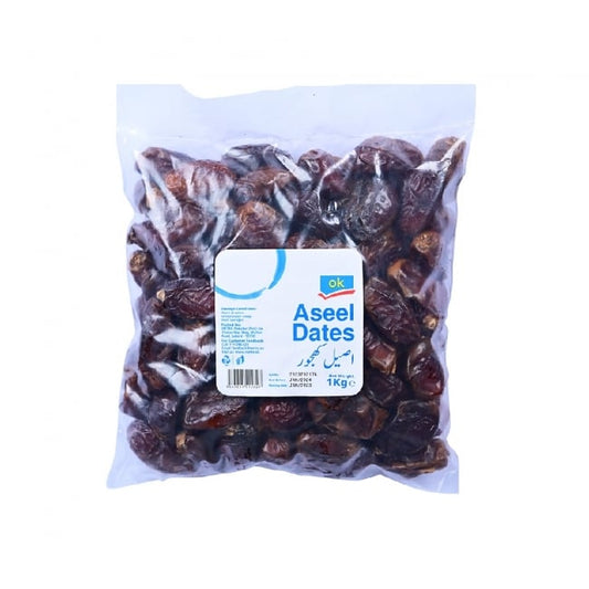 Aseel Dates 1 KG  Brand: OK